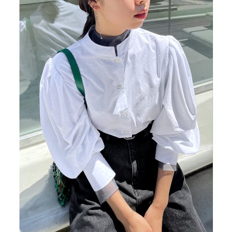 Who S Who Gallery ミニボリュームロングスリーブブラウス 品番 Palw Pal Group Outlet パルグループアウトレット のレディースファッション通販 Shoplist ショップリスト