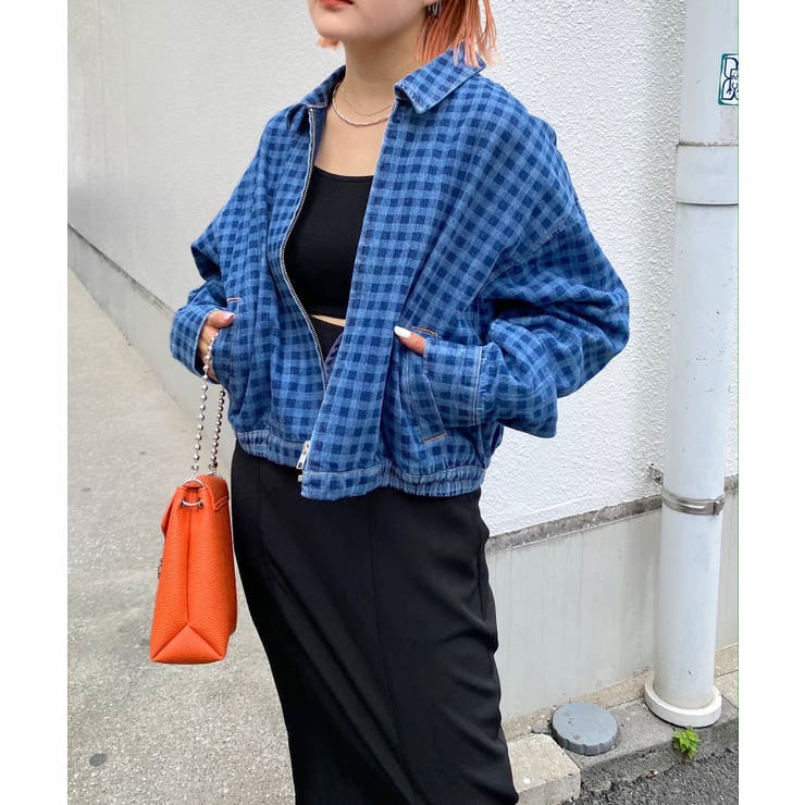 Who S Who Gallery レーザーチェックデニムブルゾン 品番 Palw Pal Group Outlet パルグループアウトレット のレディースファッション通販 Shoplist ショップリスト Who S Who Gallery レーザーチェックデニムブルゾン 品番 Palw Pal Group Outlet パルグループアウトレット のレディースファッション通販 Shoplist ショップリスト