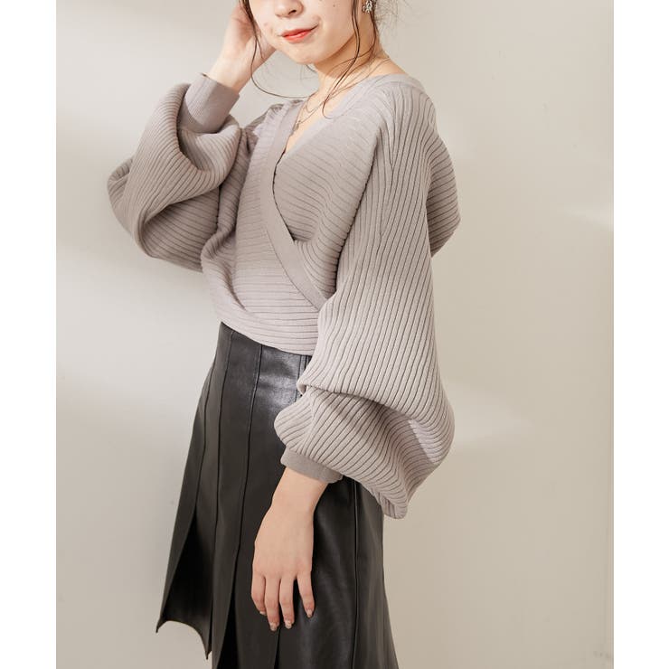 たくりこ Chico】マルチウェイカシュクールリブカーデ[品番：PALW0000827]｜PAL