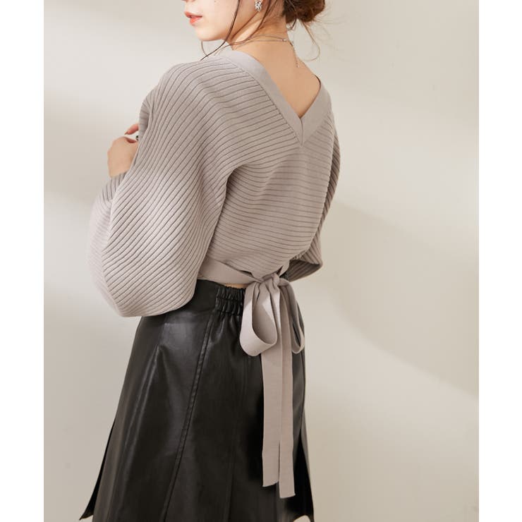 Chico】マルチウェイカシュクールリブカーデ[品番：PALW0000827]｜PAL