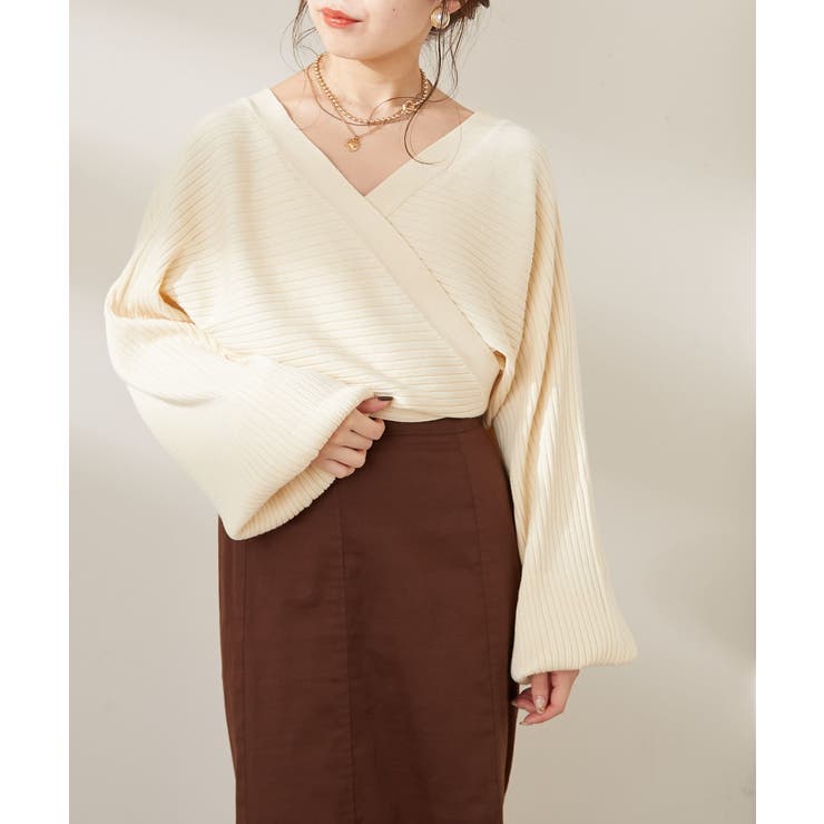 Chico】マルチウェイカシュクールリブカーデ[品番：PALW0000827]｜PAL