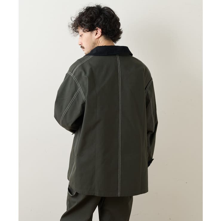 CIAOPANIC TYPY】CAVEダック カバーオールジャケット[品番
