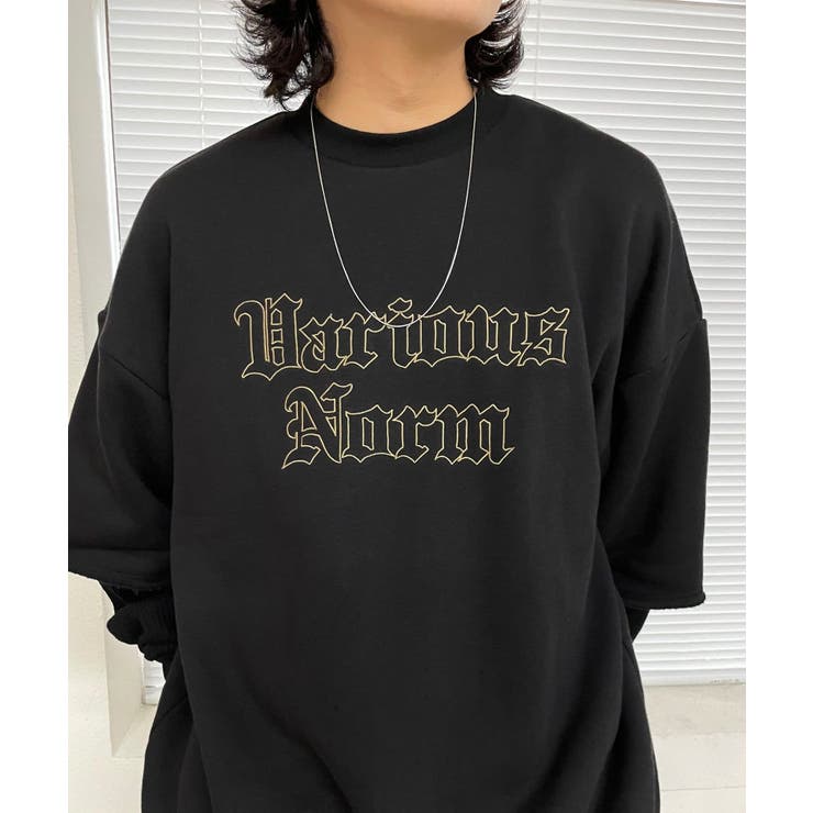 WHO'S WHO gallery】KOOKYN レイヤードスウェットクルー[品番