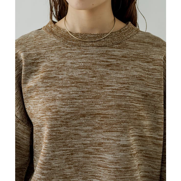 【mystic】メランジニットSETUP | PAL GROUP OUTLET | 詳細画像18 