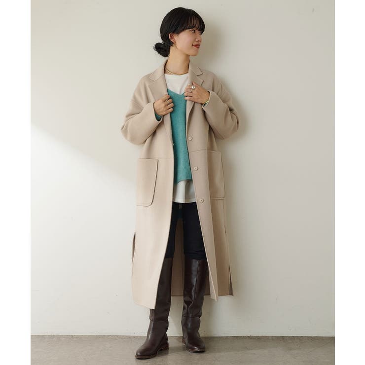SHENERY（シーナリー）の「ステンカラーリバーロングコート