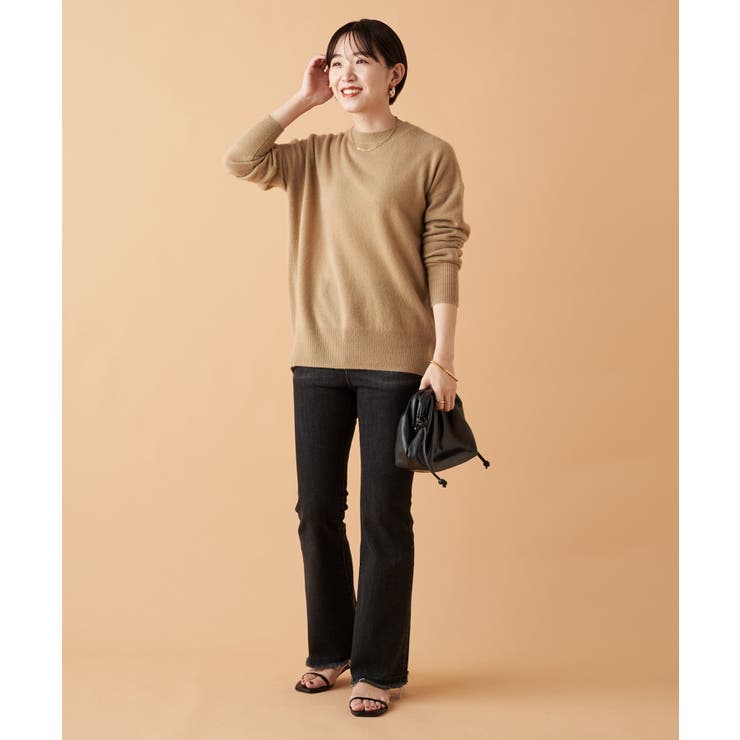 【Loungedress】カシミヤ100クルーニット[品番：PALW0001204]｜PAL GROUP  OUTLET（パルグループアウトレット）のレディースファッション通販｜SHOPLIST（ショップリスト）