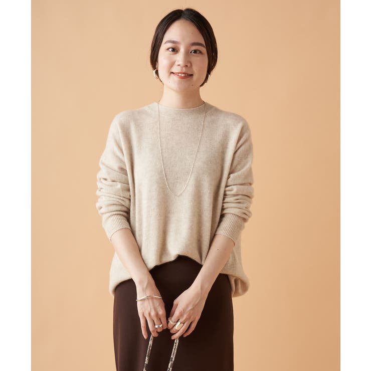 【Loungedress】カシミヤ100クルーニット[品番：PALW0001204]｜PAL GROUP  OUTLET（パルグループアウトレット）のレディースファッション通販｜SHOPLIST（ショップリスト）
