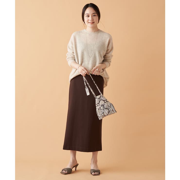 【Loungedress】カシミヤ100クルーニット[品番：PALW0001204]｜PAL GROUP  OUTLET（パルグループアウトレット）のレディースファッション通販｜SHOPLIST（ショップリスト）