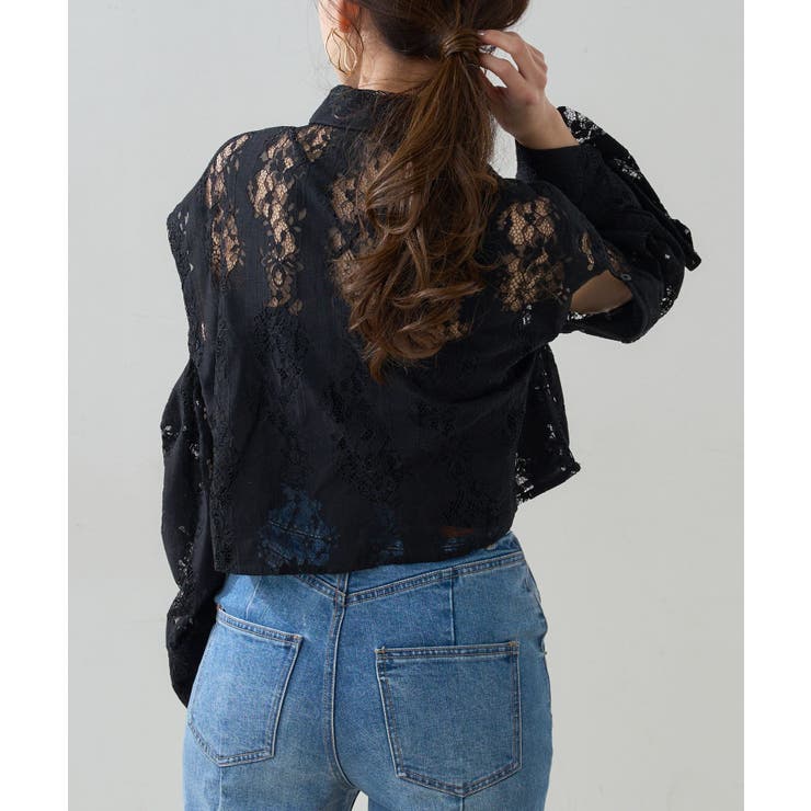 ちびくろ 新品　Lady&#39;s 米国 直輸入　CHRISSIE 上下セット ローズ付ドレープチュールSK[品番：IGAW0003381]｜axes femme
