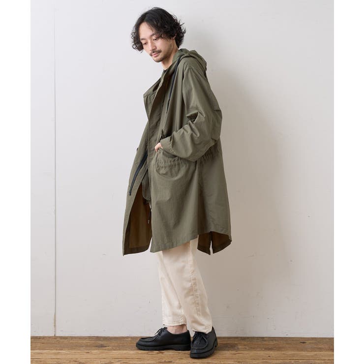 CIAOPANIC TYPY】ナイロンビッグ モッズコート[品番