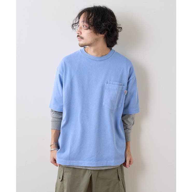 オーバーダイ ダブルポケットT shirt[品番：PALW0001281]｜PAL GROUP  OUTLET（パルグループアウトレットメン）のメンズファッション通販｜SHOPLIST（ショップリスト）