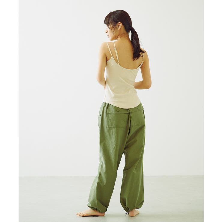 earthy_】O.C.repur カップ付き3ストラップキャミ[品番