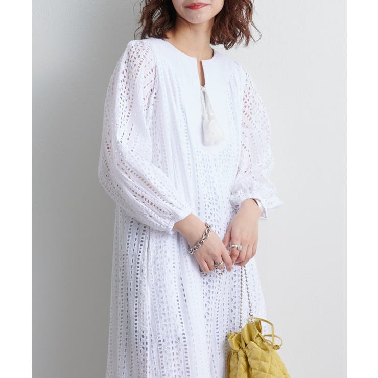 CIAOPANIC TYPY】indiaコットンレースコンビネゾン[品番