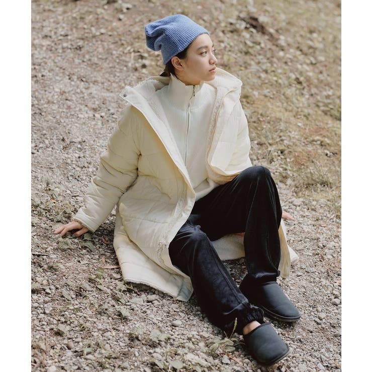 【earthy_】撥水ボアリバーシブルコート[品番：PALW0002575]｜PAL GROUP  OUTLET（パルグループアウトレット）のレディースファッション通販｜SHOPLIST（ショップリスト）