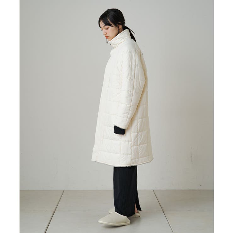 earthy_】撥水ボアリバーシブルコート[品番：PALW0002575]｜PAL GROUP  OUTLET（パルグループアウトレット）のレディースファッション通販｜SHOPLIST（ショップリスト）