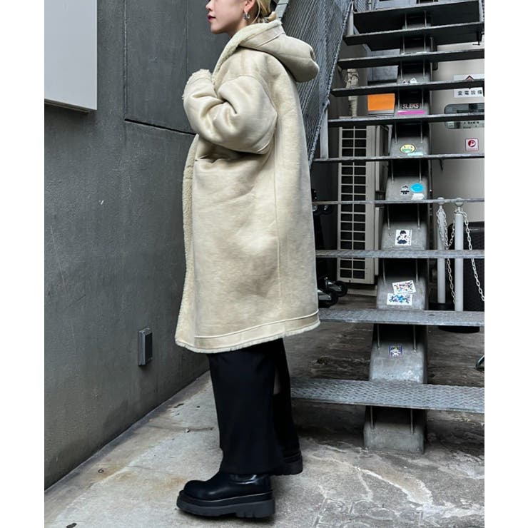 SNIDEL】リバーシブルダウンボアコート （SNIDEL リバーシブル