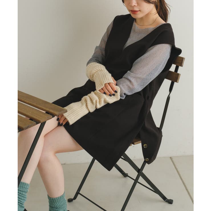 【Kastane】リブニットアームカバー[品番：PALW0002541]｜PAL GROUP OUTLET（パルグループアウトレット ...