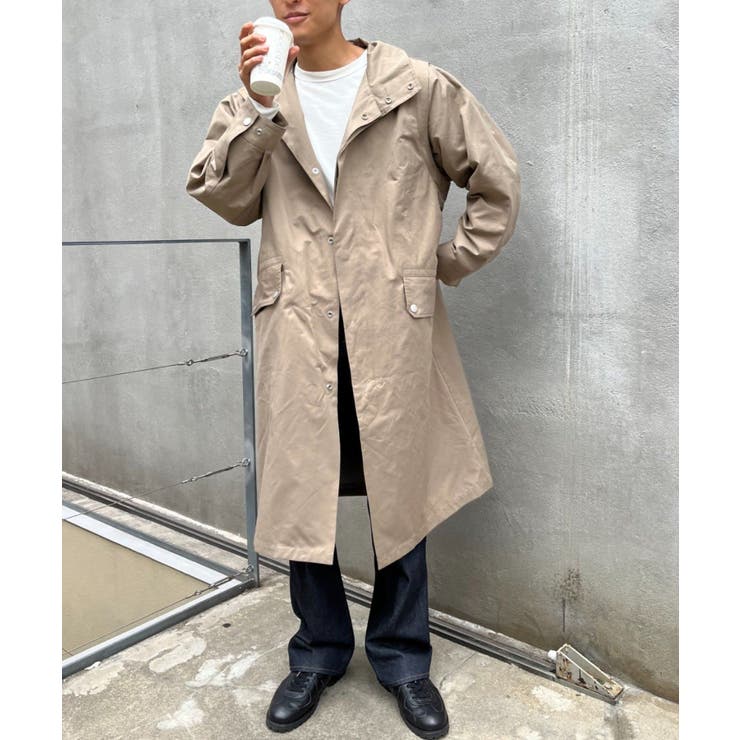 ciaopanic stand trench coat L.GY - アウター