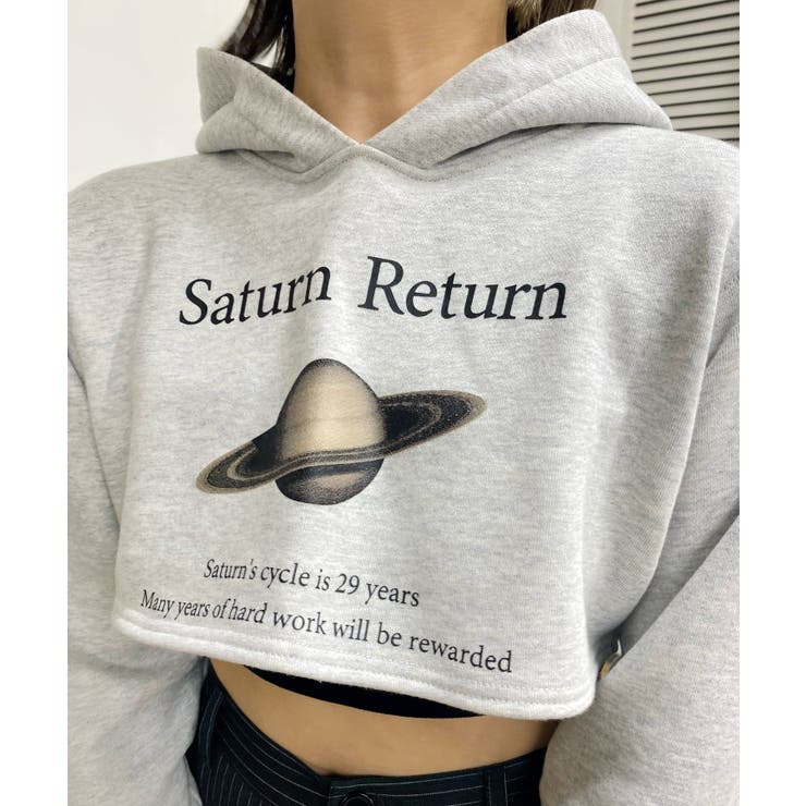【WHO'S WHO gallery】SATURN RETURNパーカ
