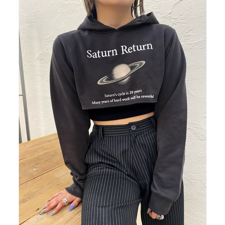 【WHO'S WHO gallery】SATURN RETURNパーカ