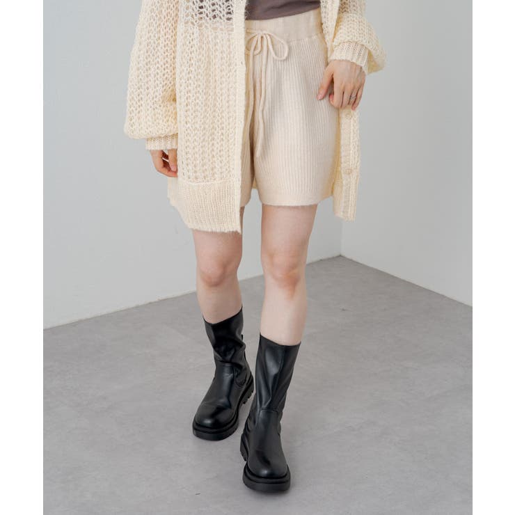 【Kastane】リブニットショートパンツ[品番：PALW0002427]｜PAL GROUP OUTLET（パルグループアウトレット）の ...