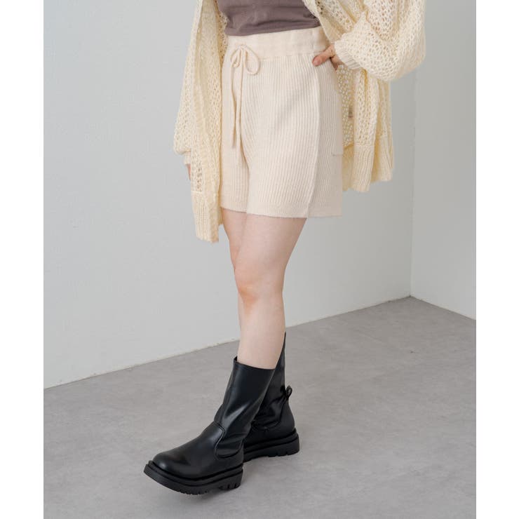 【Kastane】リブニットショートパンツ[品番：PALW0002427]｜PAL GROUP OUTLET（パルグループアウトレット）の ...