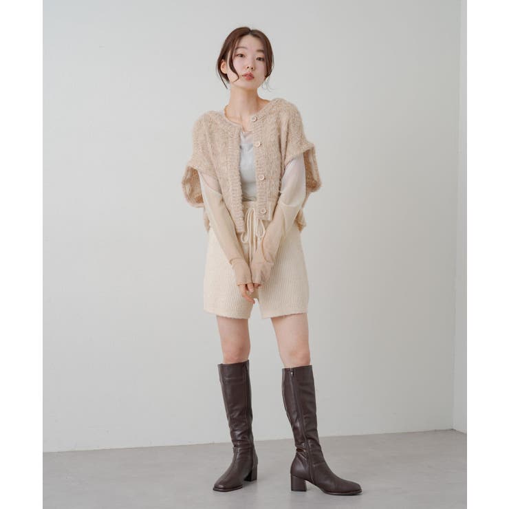 【Kastane】リブニットショートパンツ[品番：PALW0002427]｜PAL GROUP OUTLET（パルグループアウトレット）の ...