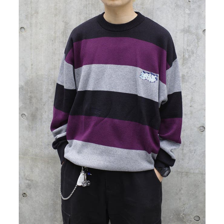 KOOKYN BRONX FATボーダーニット[品番：PALW0002467]｜PAL GROUP 