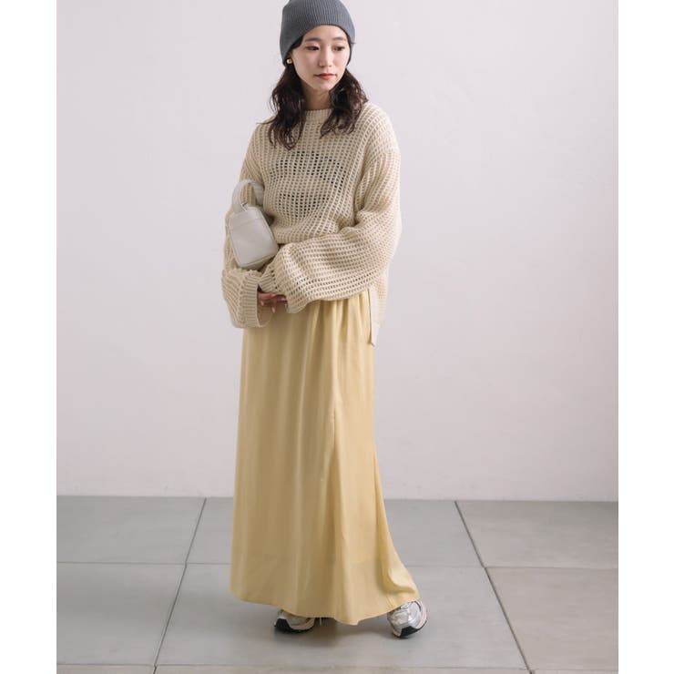 CIAOPANIC TYPY】2WAYシルエットサテンスカート[品番
