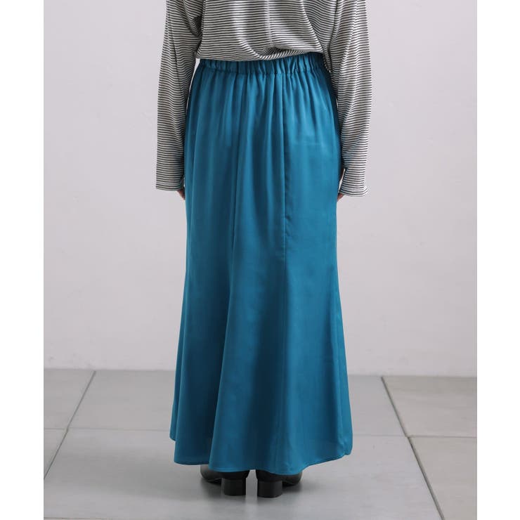 CIAOPANIC TYPY】2WAYシルエットサテンスカート[品番 CIAOPANIC TYPY】2WAYシルエットサテンスカート[品番