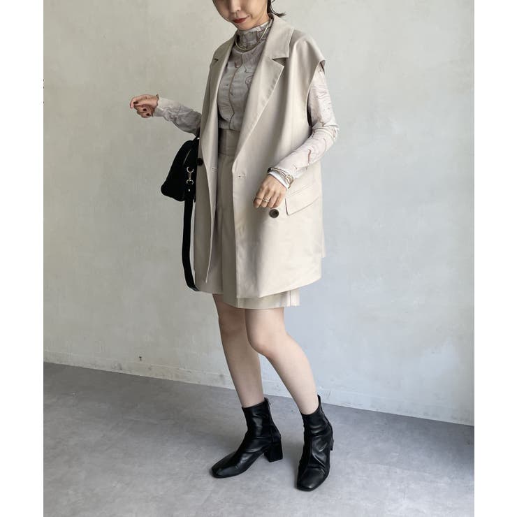 【CAPRICIEUX LE'MAGE】テーラーベスト[品番：PALW0001731]｜PAL GROUP  OUTLET（パルグループアウトレット）のレディースファッション通販｜SHOPLIST（ショップリスト）