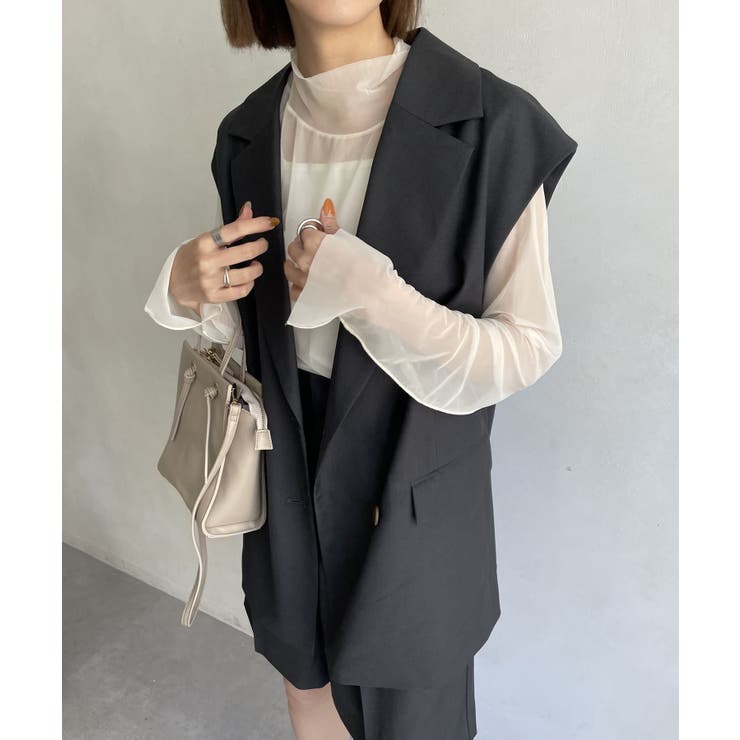 【CAPRICIEUX LE'MAGE】テーラーベスト[品番：PALW0001731]｜PAL GROUP  OUTLET（パルグループアウトレット）のレディースファッション通販｜SHOPLIST（ショップリスト）