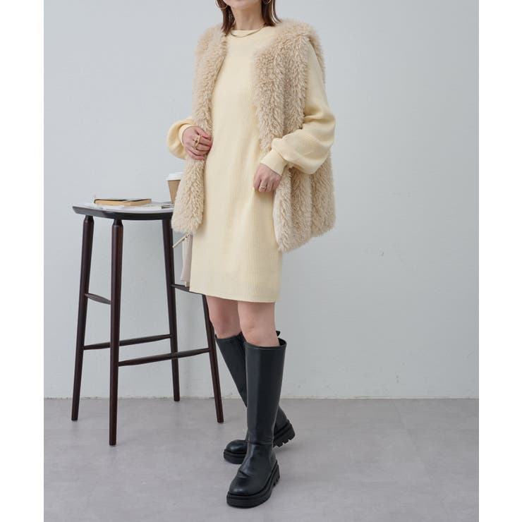 IVORY | 【COLONY 2139】ラグランボリューム袖チュニック | PAL GROUP OUTLET