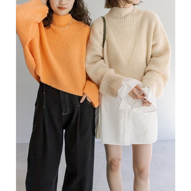 mystic】モヘアショートニット[品番：PALW0002525]｜PAL GROUP OUTLET