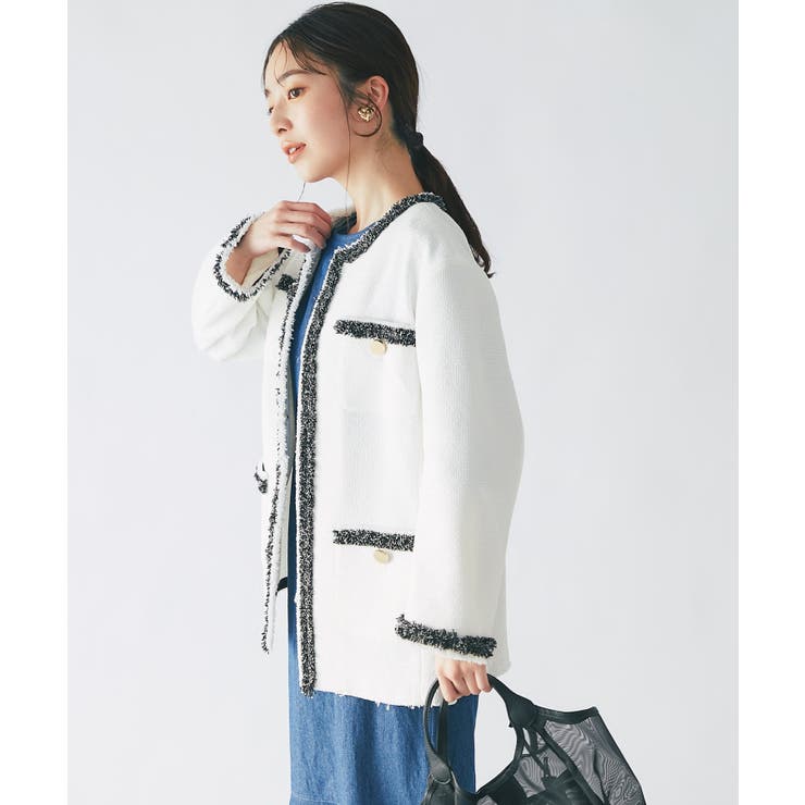 最終価格☆完売品！今期新作 ラブティックボンボン ツィードジャケット