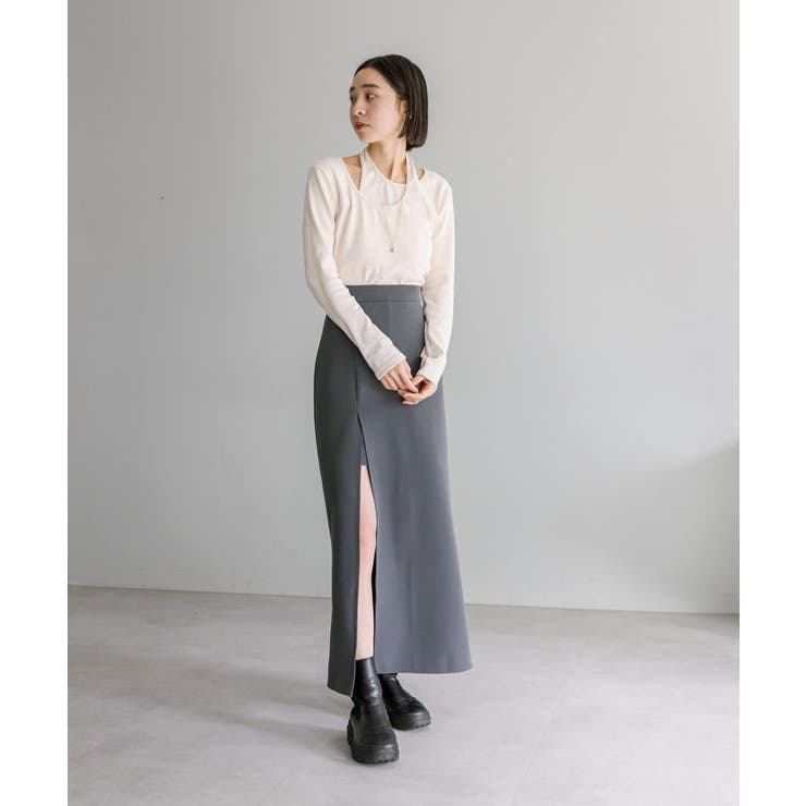 【mystic】ロングスカパン[品番：PALW0003549]｜PAL GROUP  OUTLET（パルグループアウトレット）のレディースファッション通販｜SHOPLIST（ショップリスト）