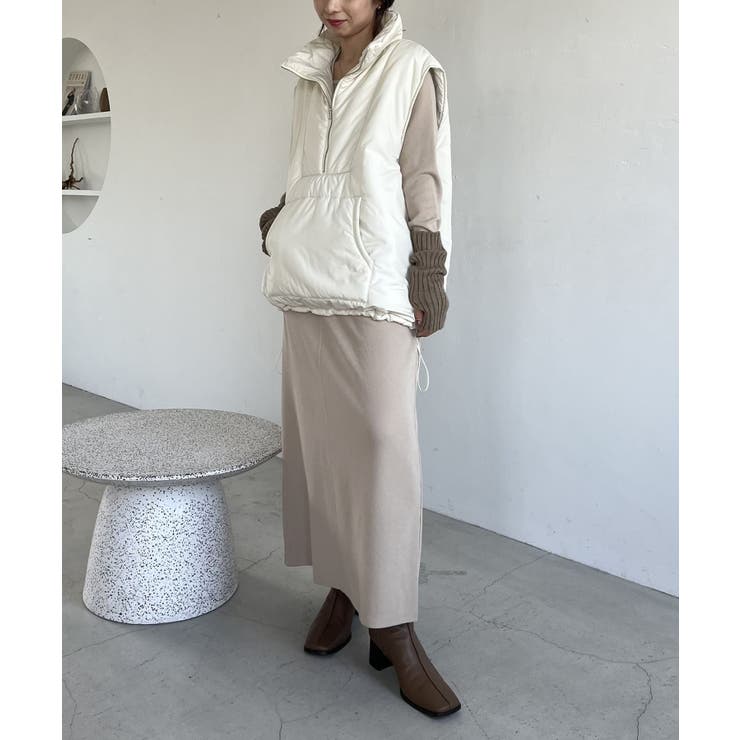 【CAPRICIEUX LE'MAGE】中綿ハーフジップベスト[品番：PALW0001865]｜PAL GROUP  OUTLET（パルグループアウトレット）のレディースファッション通販｜SHOPLIST（ショップリスト）