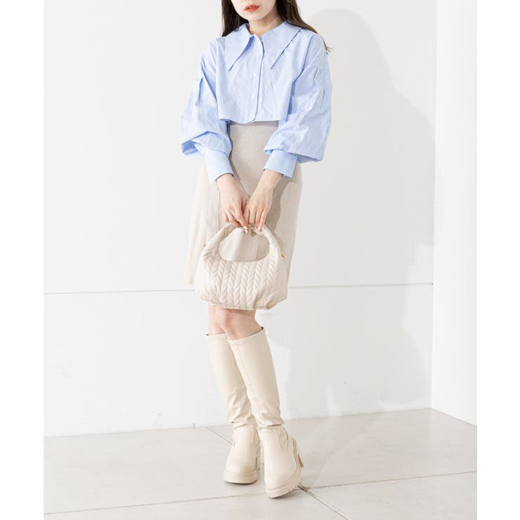 【Chico】クロップシアーシャツ＋タンクミニワンピースSET[品番：PALW0002082]｜PAL GROUP  OUTLET（パルグループアウトレット）のレディースファッション通販｜SHOPLIST（ショップリスト）