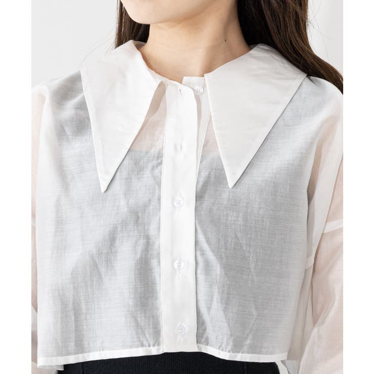 【Chico】クロップシアーシャツ＋タンクミニワンピースSET[品番：PALW0002082]｜PAL GROUP  OUTLET（パルグループアウトレット）のレディースファッション通販｜SHOPLIST（ショップリスト）