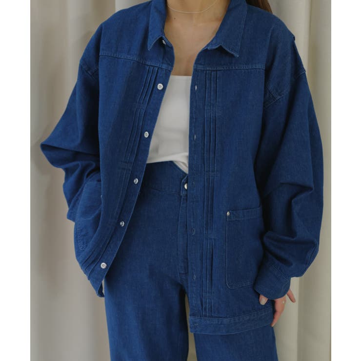 Pasterip】Design denim jacket[品番：PALW0003082]｜PAL GROUP OUTLET