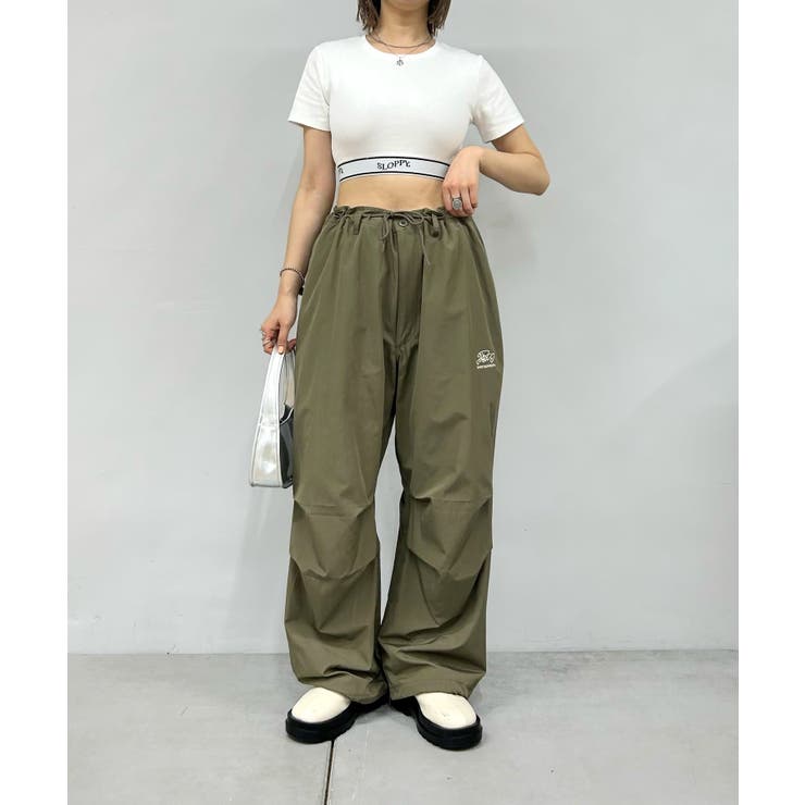 WHO'S WHO gallery】SLOPPYラインゴムTEE[品番：PALW0003040