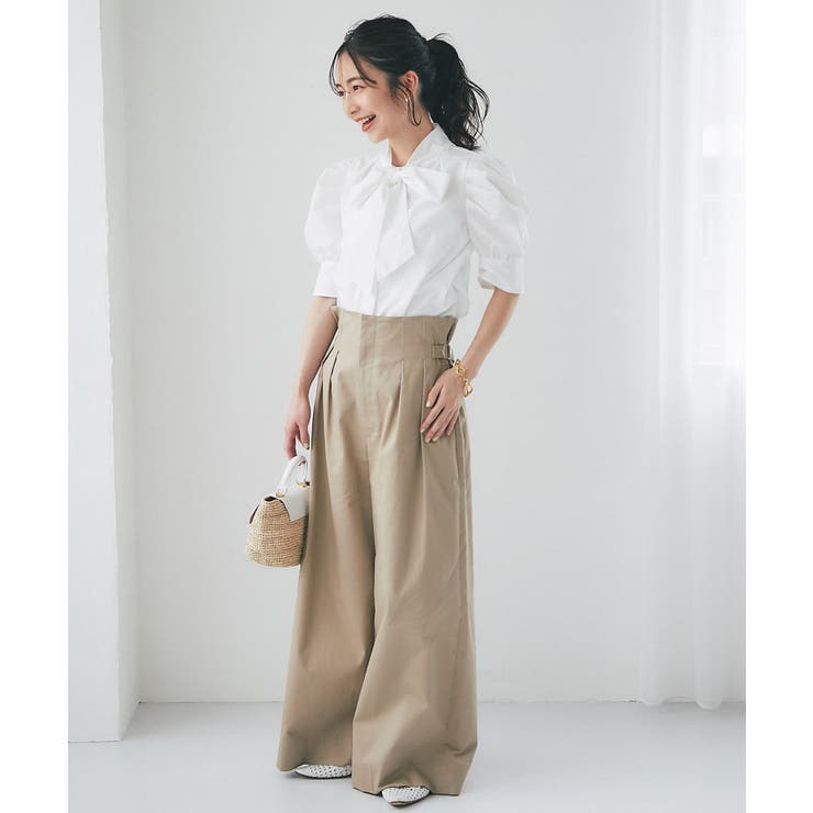 【La boutique BonBon】ボウタイパフスリーブBL | PAL GROUP OUTLET | 詳細画像5 