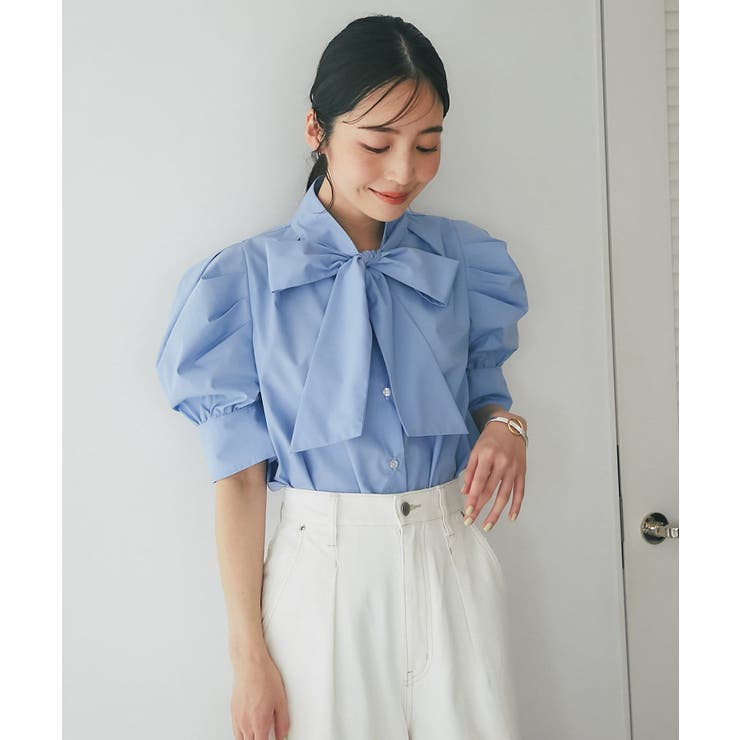 【La boutique BonBon】ボウタイパフスリーブBL | PAL GROUP OUTLET | 詳細画像9 