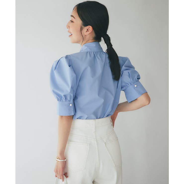 【La boutique BonBon】ボウタイパフスリーブBL | PAL GROUP OUTLET | 詳細画像11 