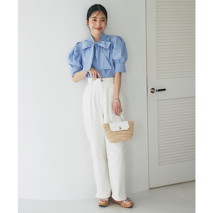 【La boutique BonBon】ボウタイパフスリーブBL | PAL GROUP OUTLET | 詳細画像12 