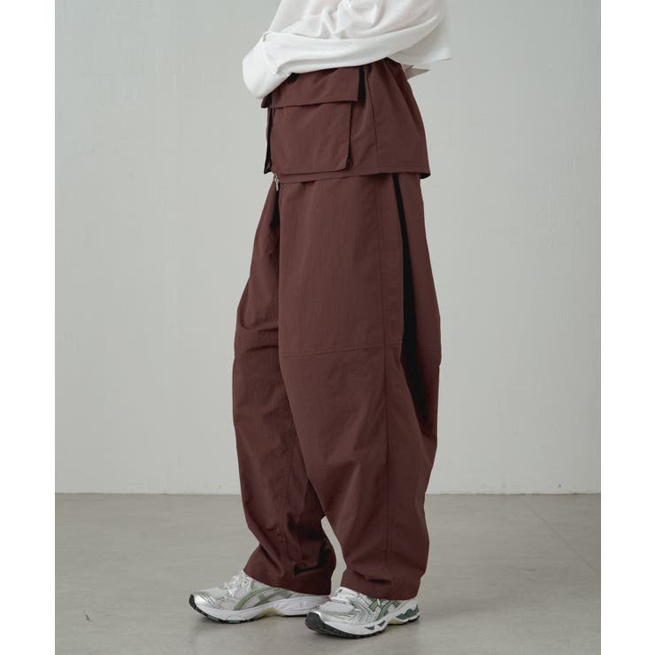 LE PHIL新品同様⭐️日本製❗️ドライ裏毛フレアパンツゴムコットン  