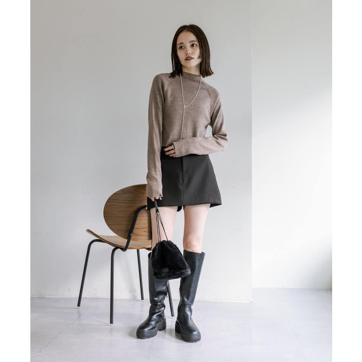 【BADBLOOD】Mystic Skort ショーツ / パンツスカート ピンタックハーフパンツ | mystic(ミスティック)レディース