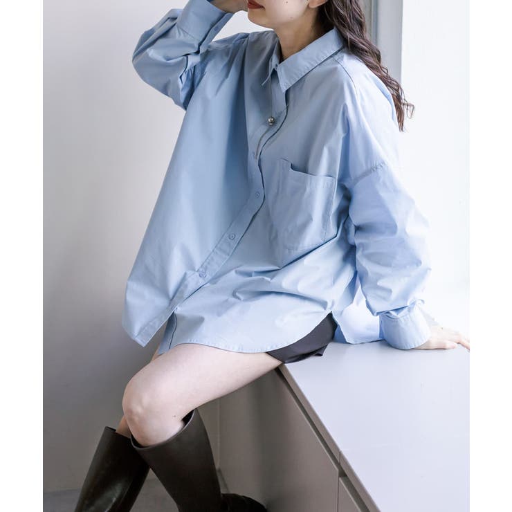 mystic スキッパーBIGシャツ スキッパーBIGシャツ | mystic(ミスティック)レディース | PAL