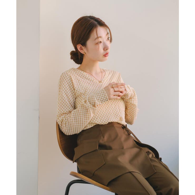 セール】ワッシャーレースプルオーバー（Tシャツ/カットソー