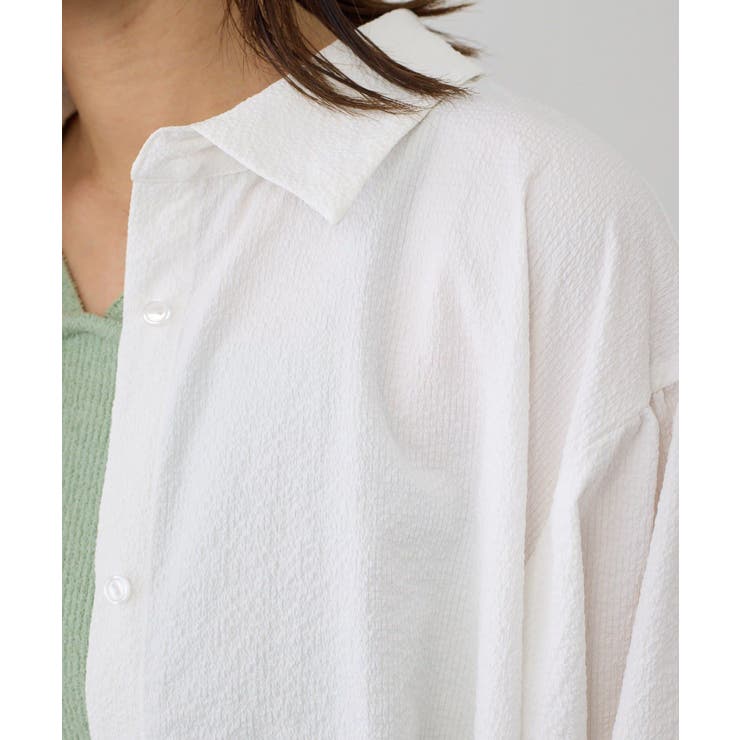 【Kastane】バックギャザーBIGシャツ | PAL GROUP OUTLET | 詳細画像14 